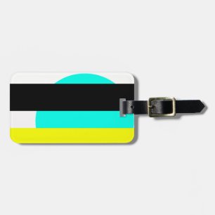 Martian sunset luggage tag