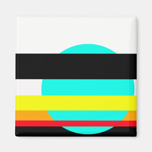 Martian sunset magnet (Front)