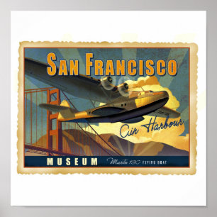 Martin 130 Flying Boat Poster