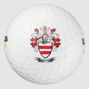 Martin Coat of Arms Golf Balls