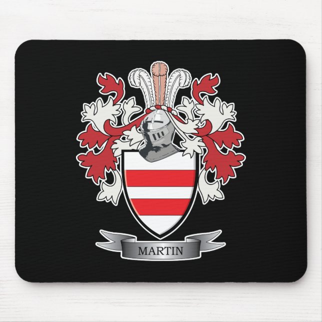 Martin Coat of Arms Mouse Pad (Front)