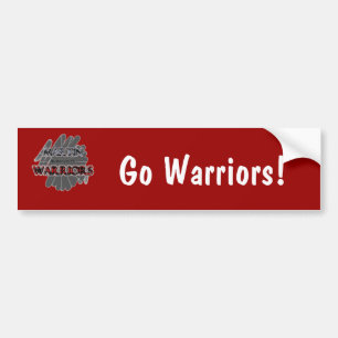 Martin High School Warriors - Arlington, TX Bumper Sticker