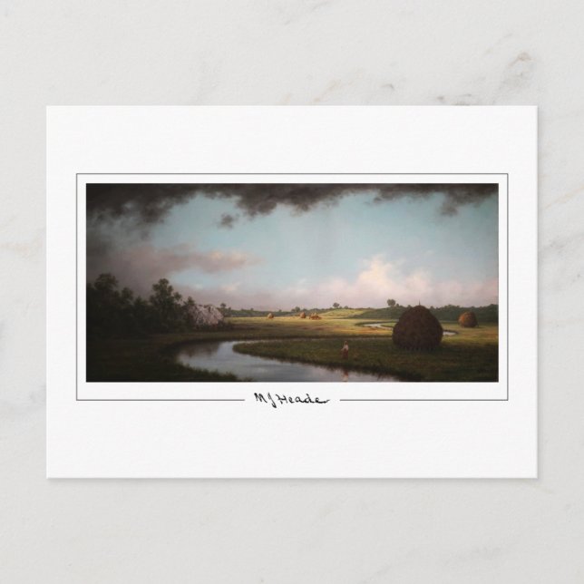 Martin Johnson Heade #104 - Fine Art Postcard (Front)