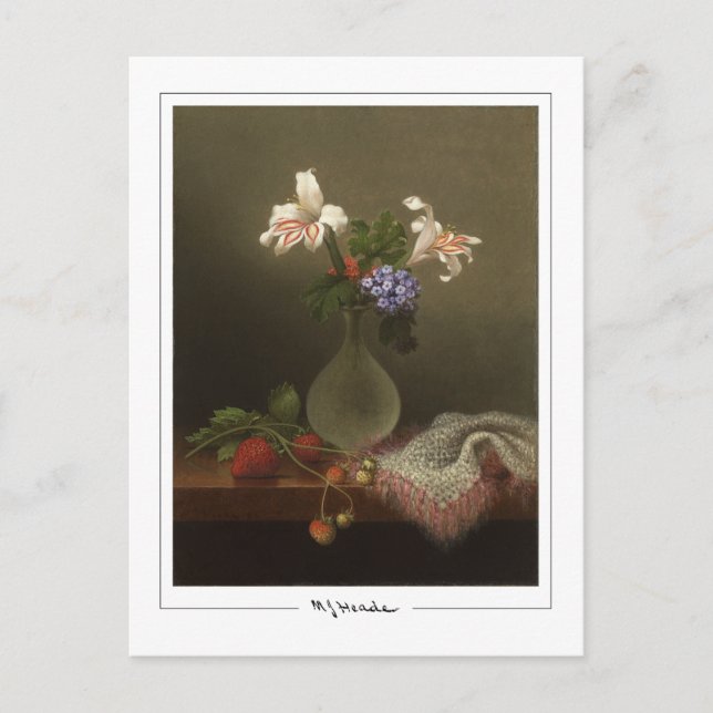 Martin Johnson Heade #1 - Fine Art Postcard (Front)