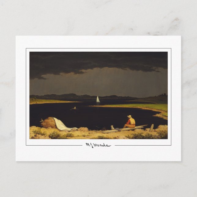 Martin Johnson Heade #40 - Fine Art Postcard (Front)