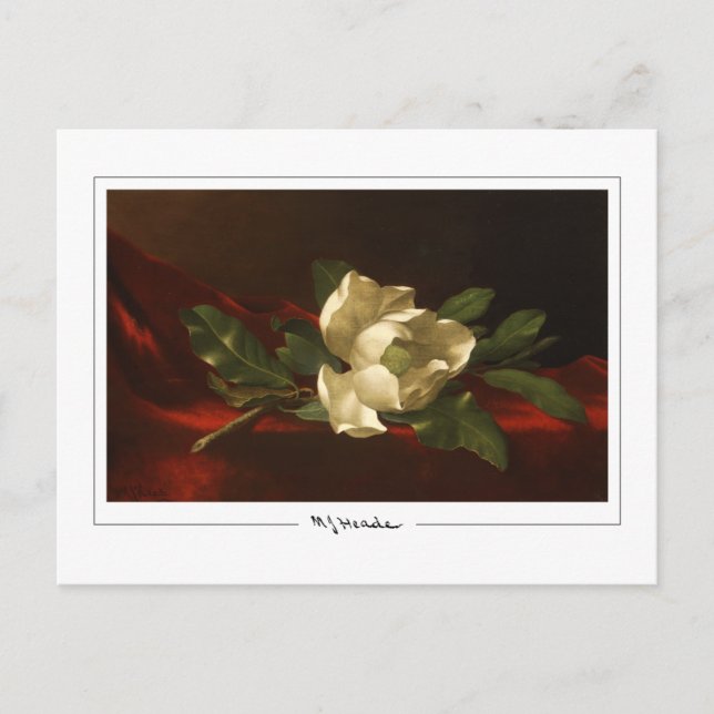Martin Johnson Heade #44 - Fine Art Postcard (Front)