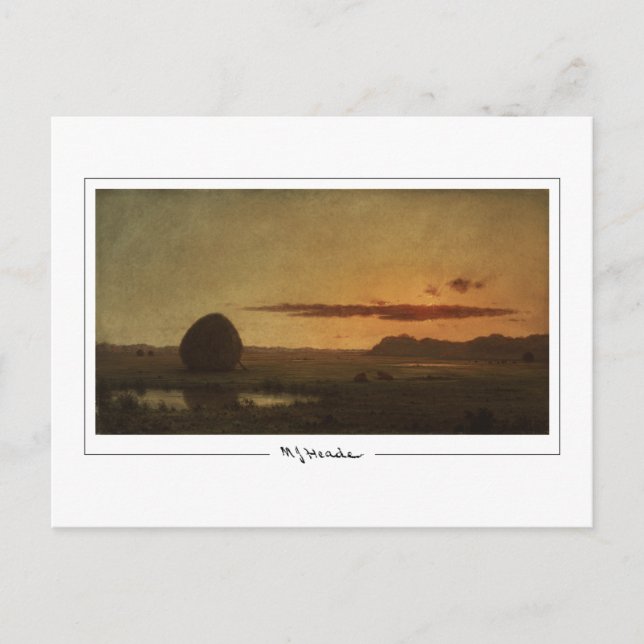 Martin Johnson Heade #54 - Fine Art Postcard (Front)