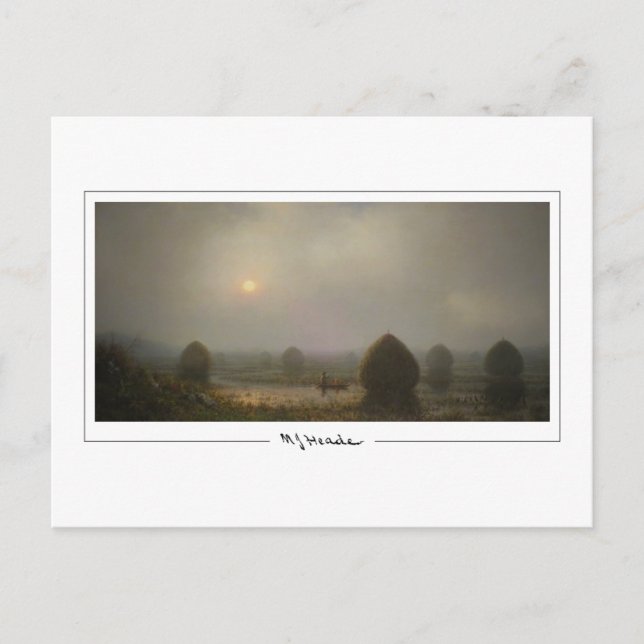 Martin Johnson Heade #84 - Fine Art Postcard (Front)