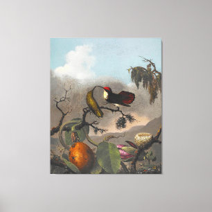 MARTIN JOHNSON HEADE - Ruby-Topaz - c. 1863-1864 - Canvas Print