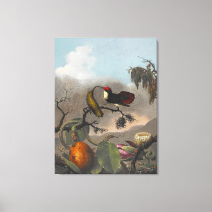 MARTIN JOHNSON HEADE - Ruby-Topaz - c. 1863-1864 - Canvas Print