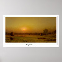 Martin Johnson Heade Zedign Art Poster #114