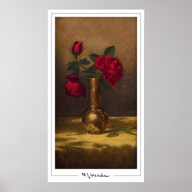 Martin Johnson Heade Zedign Art Poster #32 (Front)