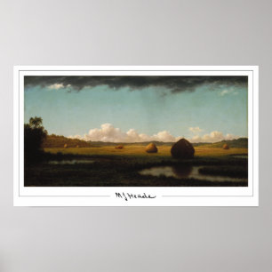 Martin Johnson Heade Zedign Art Poster #35