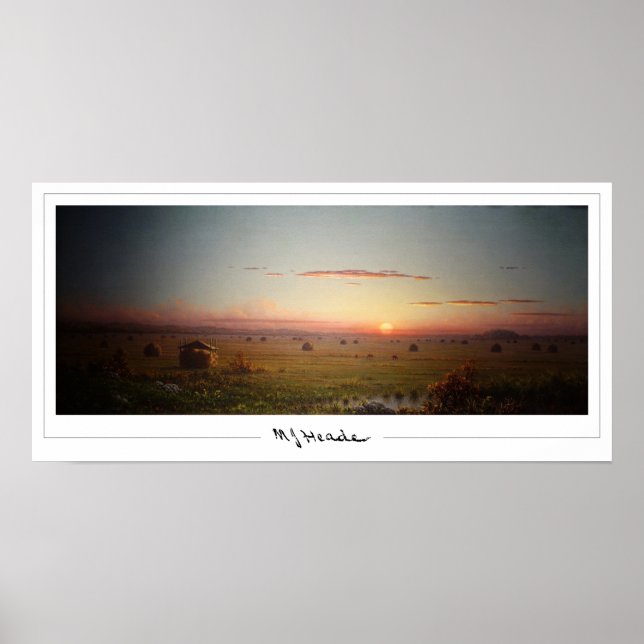Martin Johnson Heade Zedign Art Poster #77 (Front)