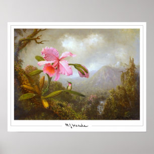 Martin Johnson Heade Zedign Art Poster #8