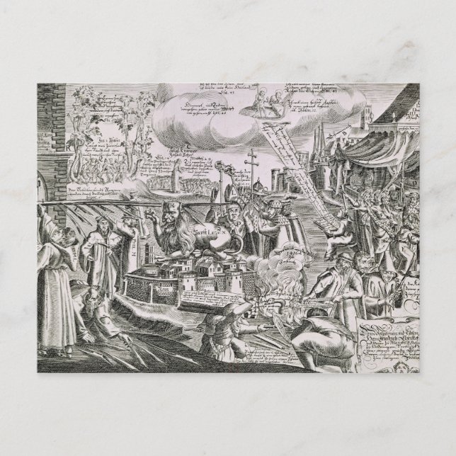 Martin Luther 2 Postcard (Front)