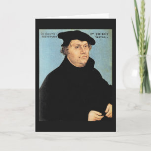 Martin Luther, c.1532 Card