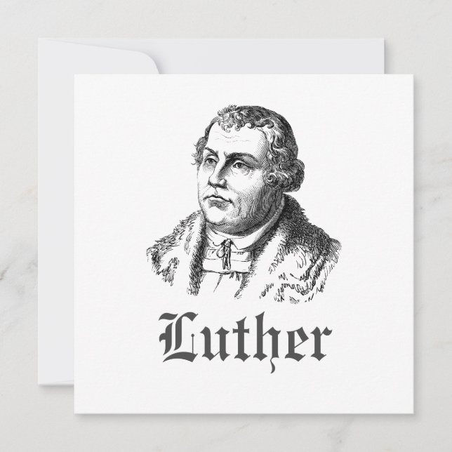 Martin Luther Card (Front)