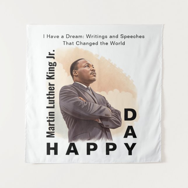 Martin Luther King Day Equality Legacy Tapestry (Front)