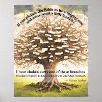 Martin Luther quote poster