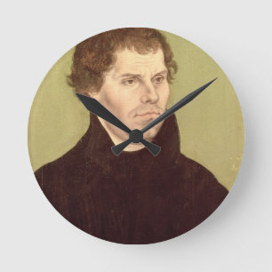 Martin Luther Round Clock
