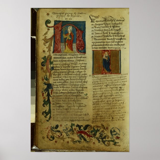 Martin Luther's Enrolment Poster (Front)