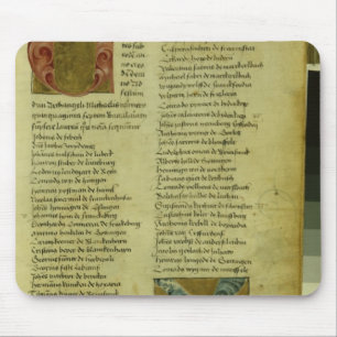 Martin Luther's enrolment sheet Mouse Pad