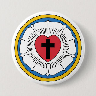 Martin Luther's Seal 7.5 Cm Round Badge