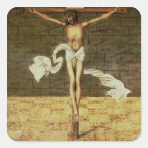 Martin Luther's Sermon Square Sticker