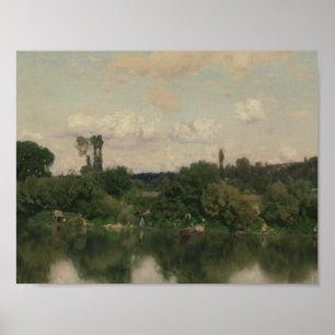 Martin Rico y Ortega - On the Seine Poster