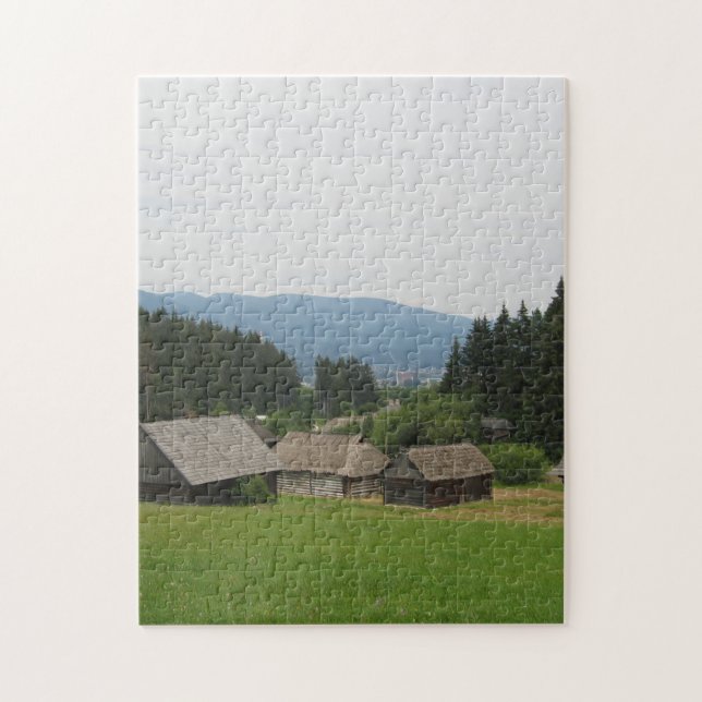 Martin Slovakia Rural Village Valley Photo Jigsaw Puzzle (Vertical)