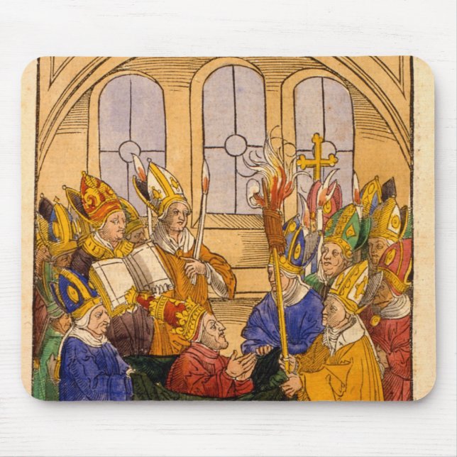 Martin V is installed as Pope Mouse Pad (Front)