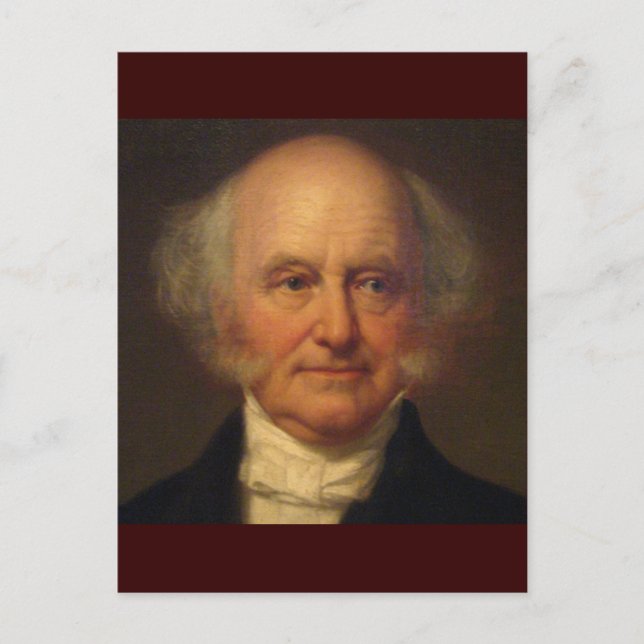 Martin Van Buren 8 Postcard (Front)
