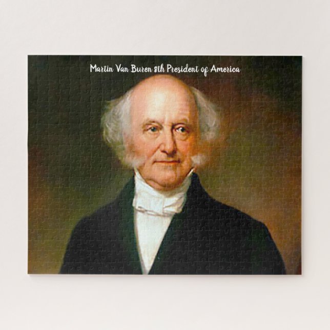 Martin Van Buren  8th President of America. Jigsaw Puzzle (Horizontal)