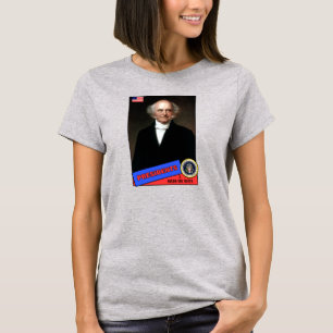 Martin Van Buren Baseball Card T-Shirt