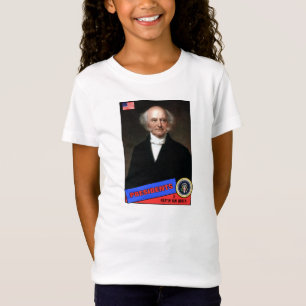 Martin Van Buren Baseball Card T-Shirt