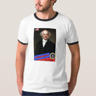 Martin Van Buren Baseball Card T-Shirt