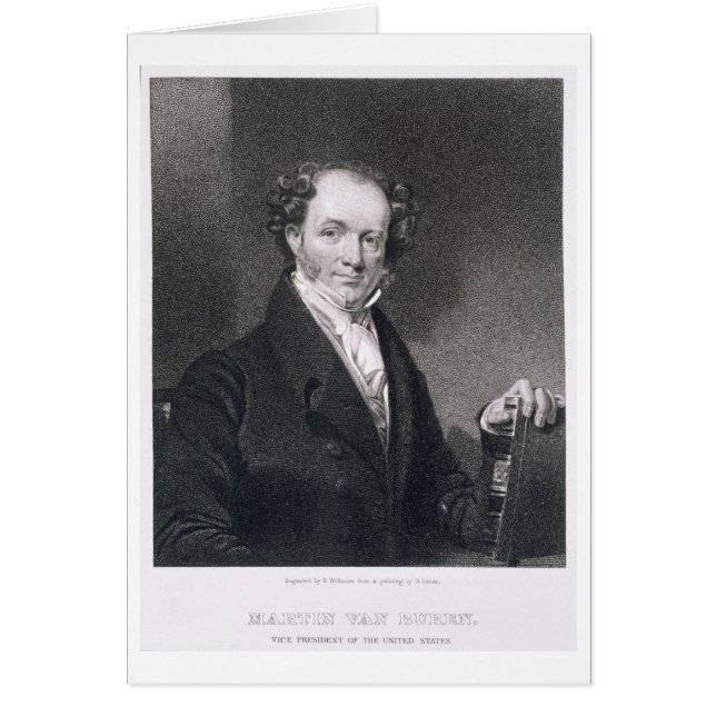 Martin Van Buren, engraved by E. Wellmore (engravi (Front)