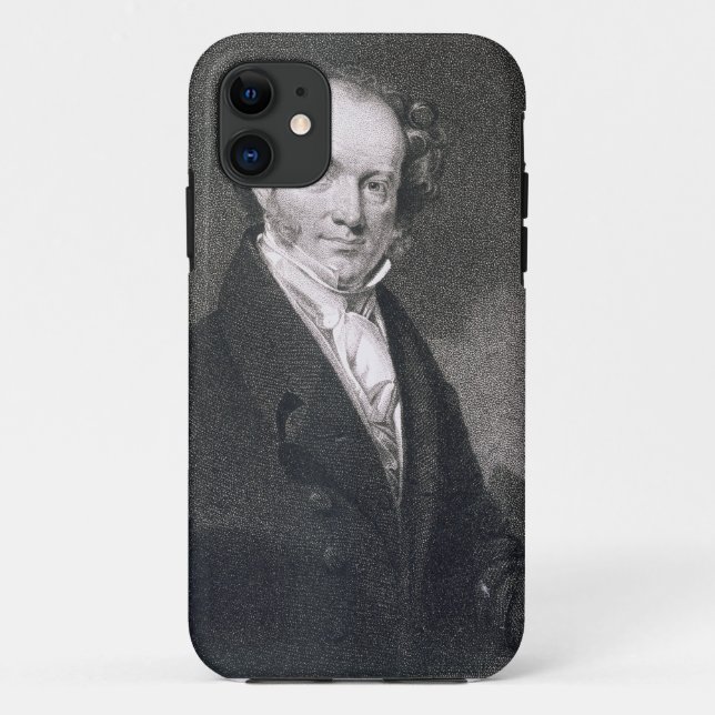 Martin Van Buren, engraved by E. Wellmore (engravi Case-Mate iPhone Case (Back)