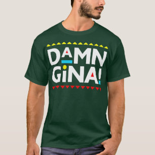 MartinDamn Gina Baseball T-Shirt