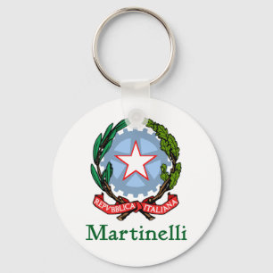 Martinelli Republic of Italy Key Ring