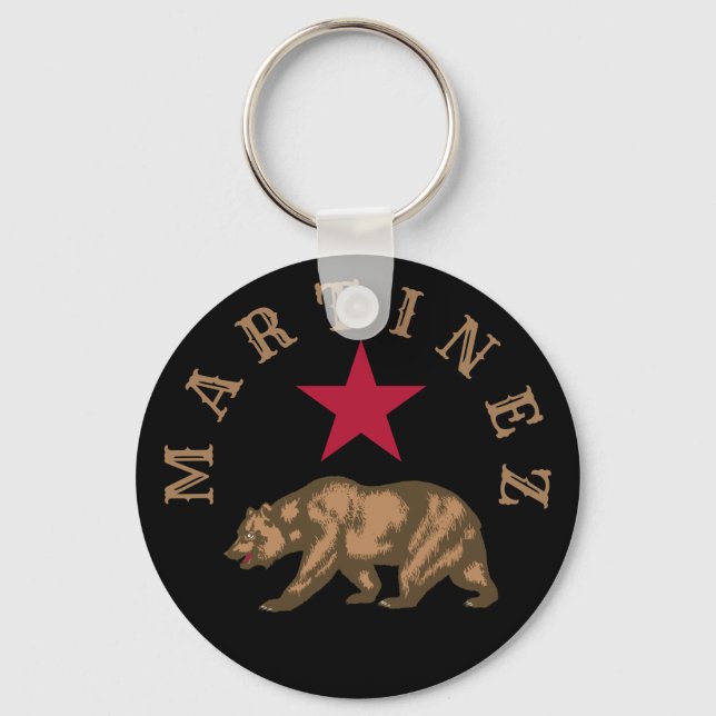 Martinez, California Keychain (Front)