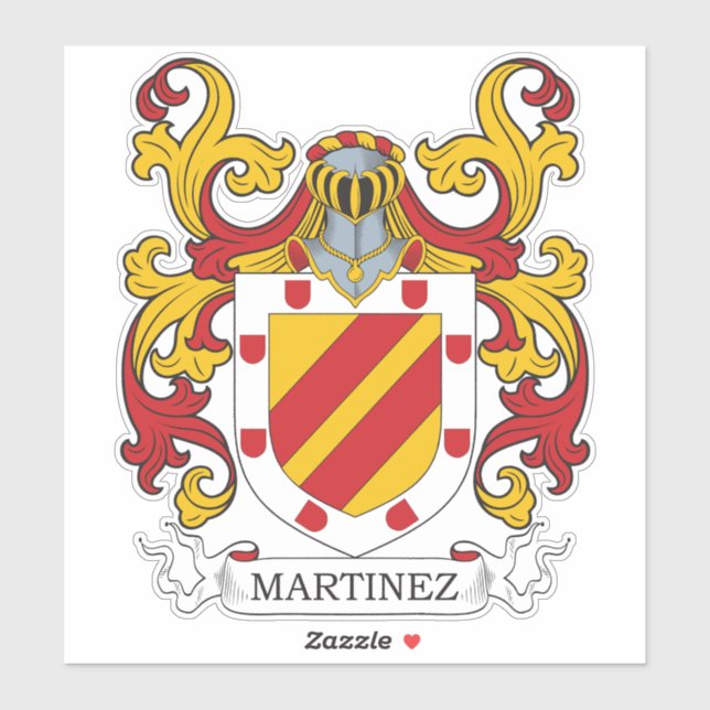 Martinez Family Crest (Sheet)