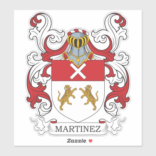 Martinez Family Crest (Sheet)