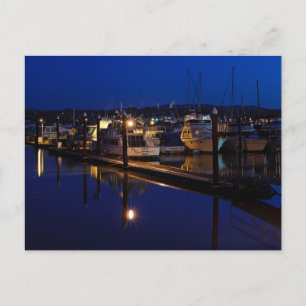 Martinez Marina at Dawn Postcard