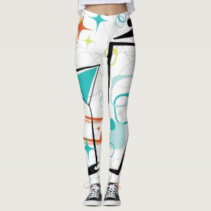 Martini A Go-Go! Leggings