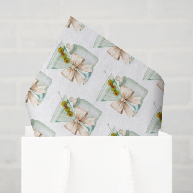 Martini Baby  Tissue Paper (Gift Bag)