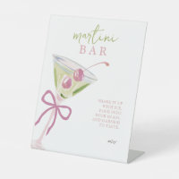 Martini Bar Chic Modern Bridal Shower