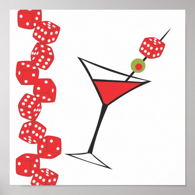Martini Bar Poster (Front)