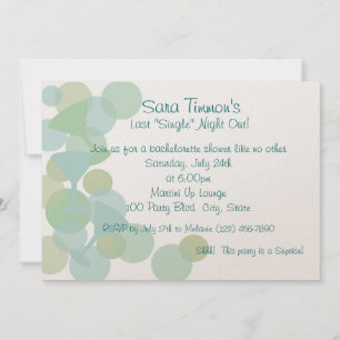 Martini Bubbles Invitation